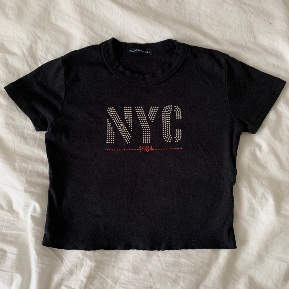 brandy melville rare nyc crop top